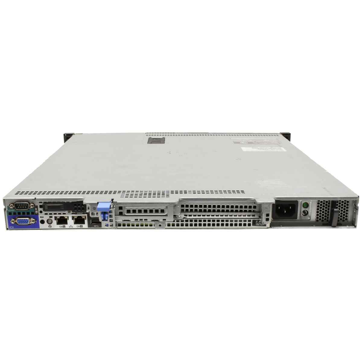 Dell PowerEdge R230 Server E3-1220 v5 3GHz 8GB PC4 H330 DVD-RW Bezel 4x LFF 1U Dell PowerEdge R230 Server E3-1220 v6 QC 3.00 GHz Perc H330 16 GB PC4 4x LFF 3,5