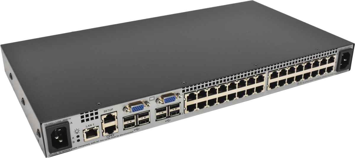 HP 0X2X32 KVM SVR CNSL G2 VM CAC SW Console Switch AF619A 32-Port +Accessories NEW