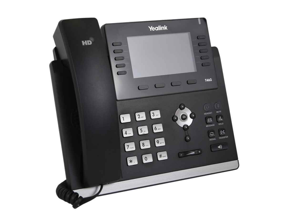 Yealink SIP-T46G Ultra-Elegant Gigabit IP Phone Handset without Stand INF Yealink SIP-T46G Ultra-Elegant Gigabit IP Phone Handset without Stand INF