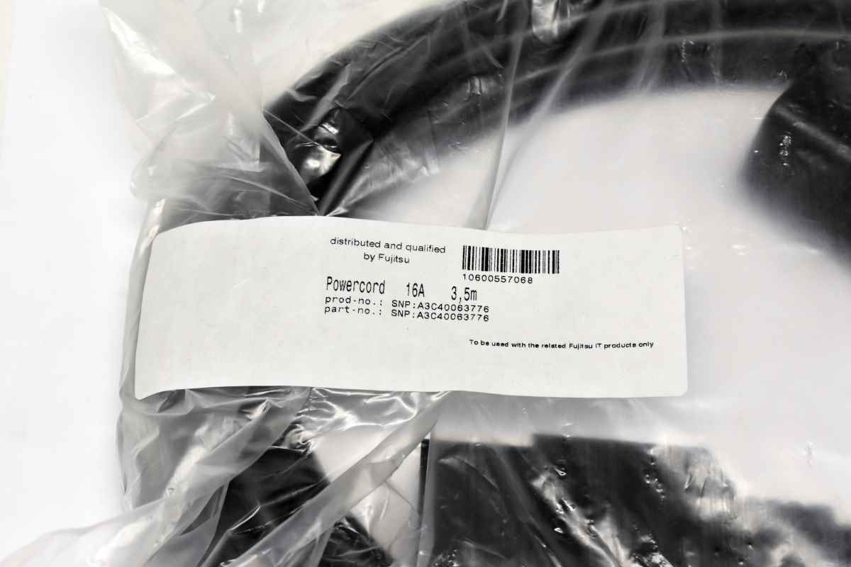 Fujitsu 3,5m Netzkabel-Verlängerung C20 C13 A3C40063776 NEW NEU