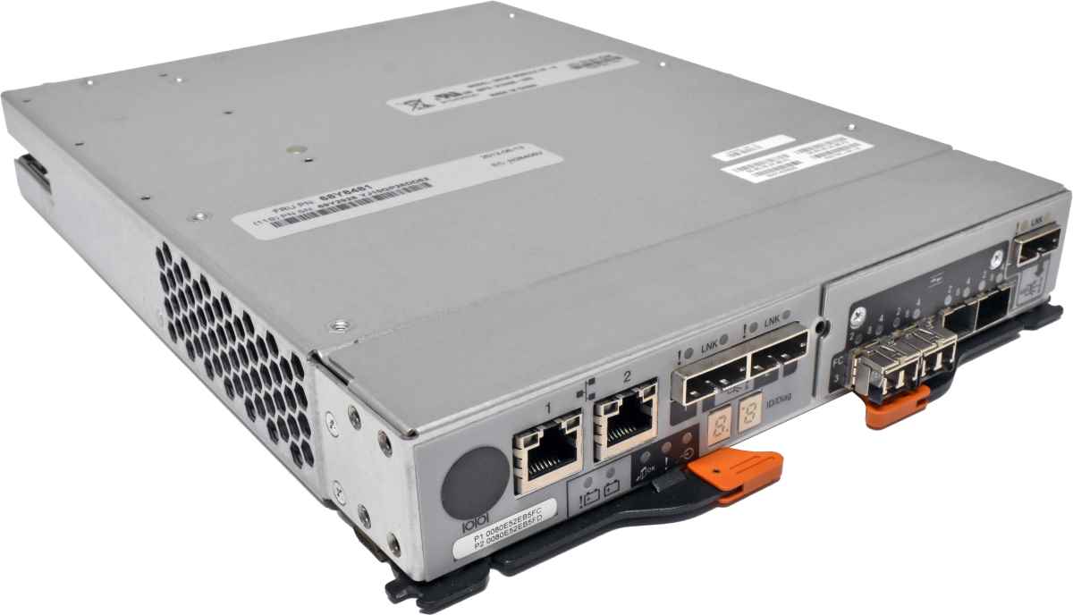 IBM Storage SAS RAID Controller 68Y8481 + 2 mini GBICs