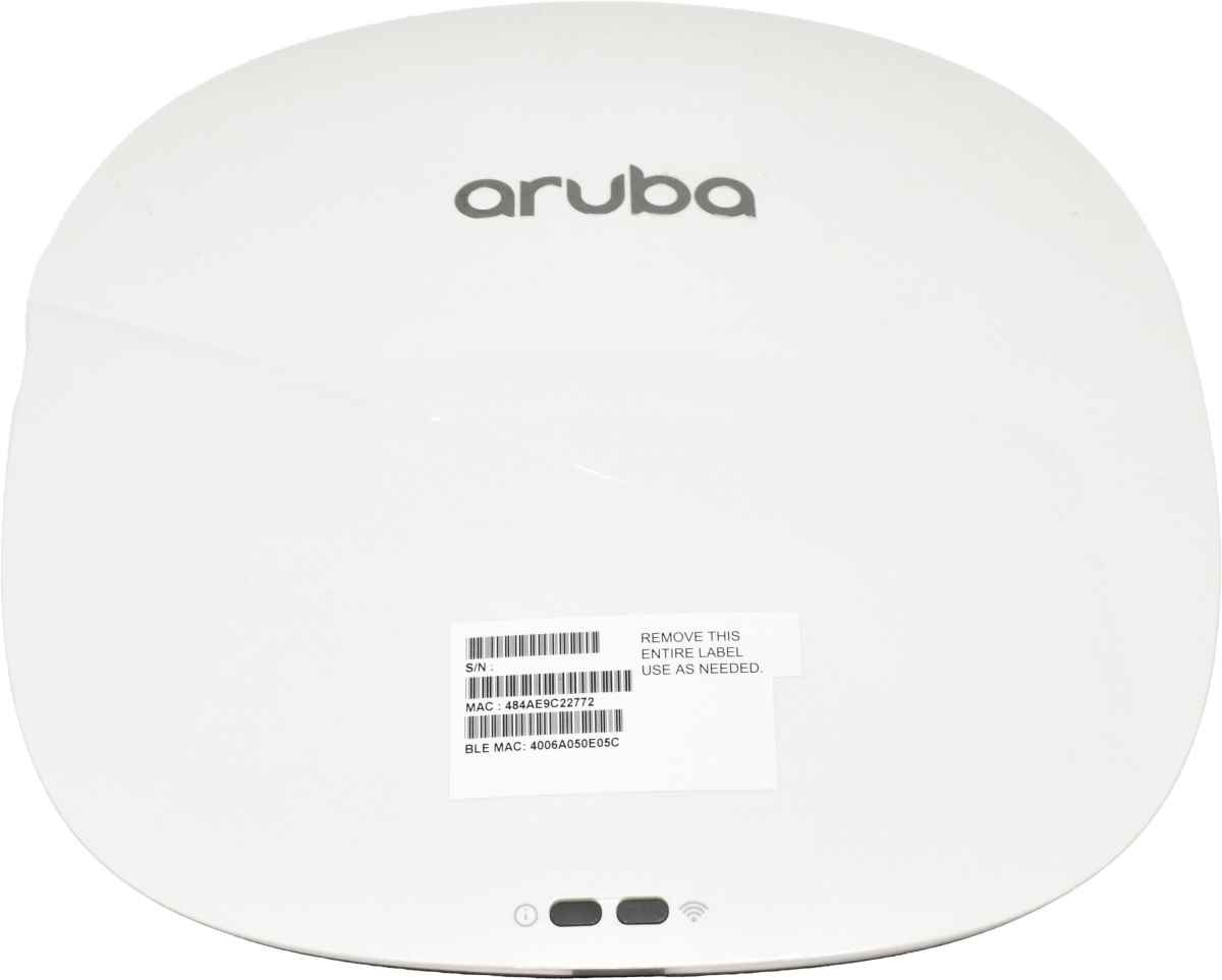 Aruba AP-345-RW APIN0345 JZ031A Dual Radio 4x4:4 MU-MIMO 5-GHz 802.11ac WLAN Access Point Aruba AP-345-RW APIN0345 JZ031A Dual Radio 4x4:4 MU-MIMO 5-GHz 802.11ac WLAN Access Point
