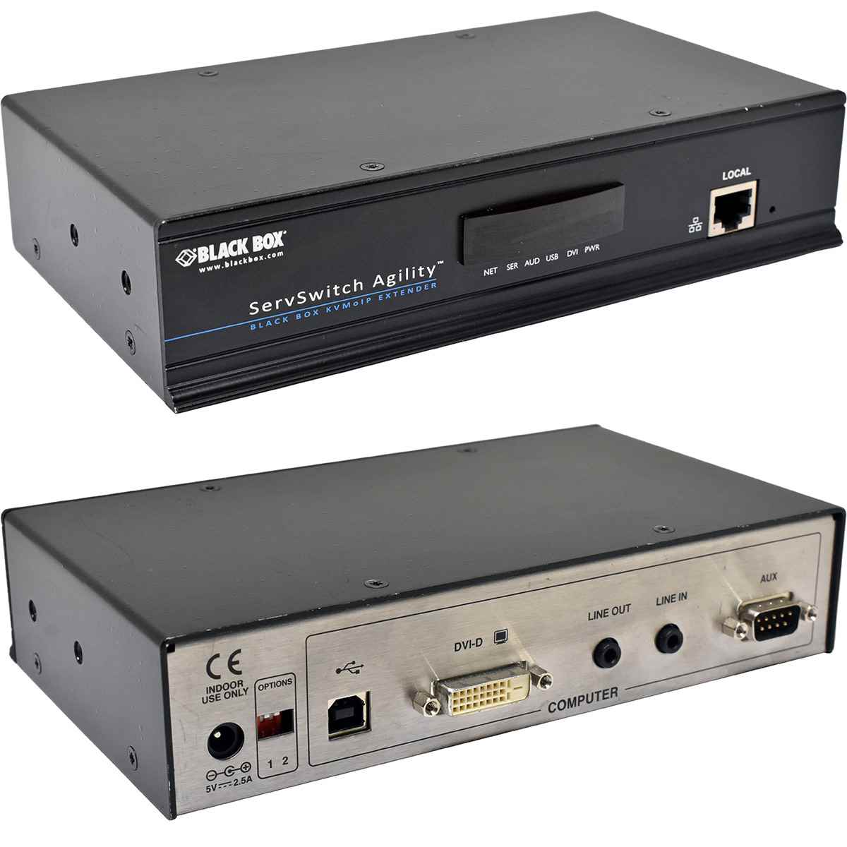 Black Box ServSwitch Agility ACR1000A-T KVM over IP Extender Black Box ServSwitch Agility ACR1000A-T KVM over IP Extender