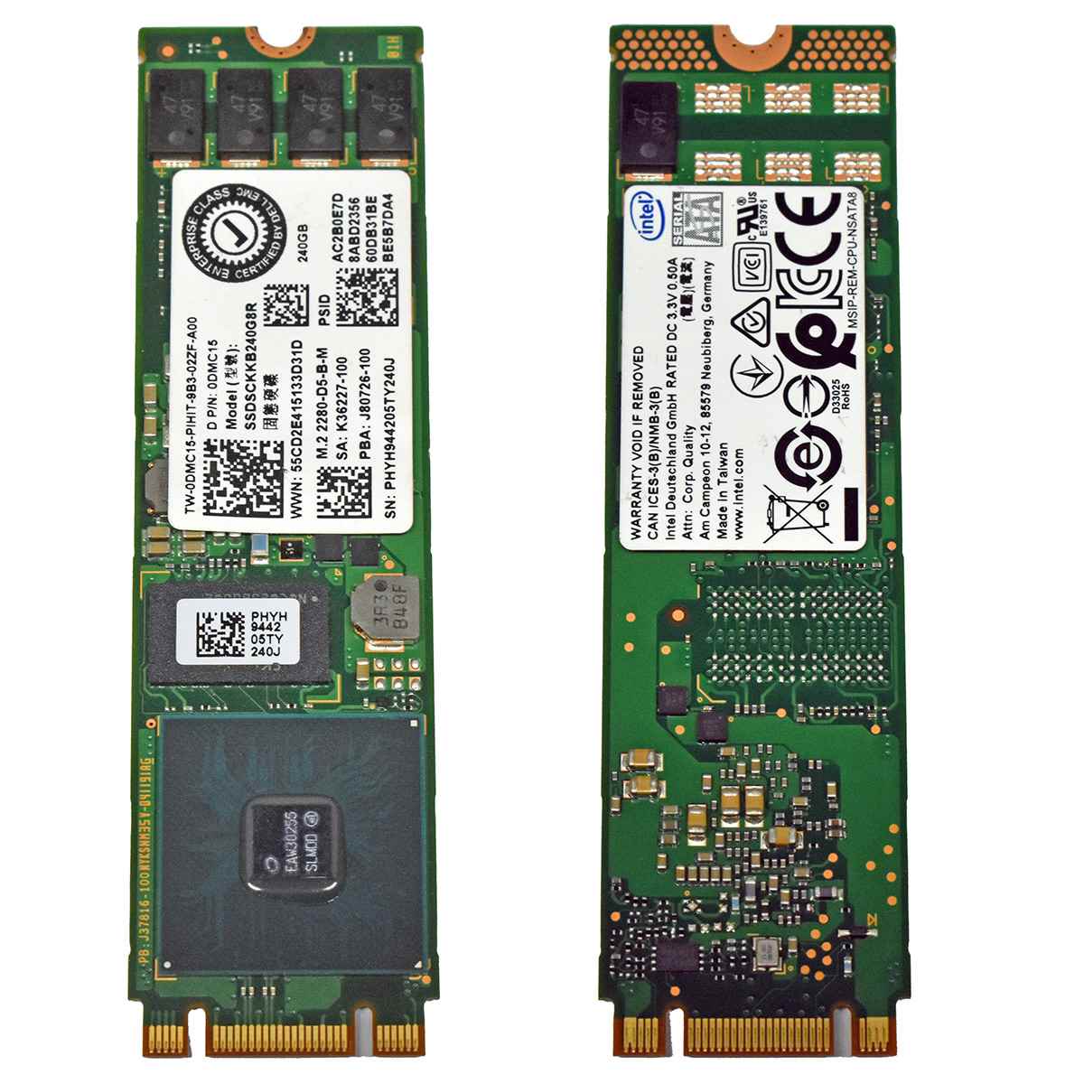 Dell Intel SSDSCKKB240G8R 0DMC15 240GB M.2 SSD SATA 6 Gbit/s Dell Intel SSDSCKKB240G8R 0DMC15 240GB M.2 SSD SATA 6 Gbit/s