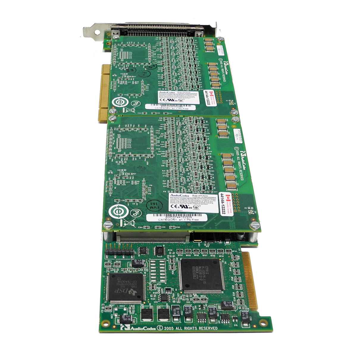 AudioCodes SmartWORKS NGX800 910-0314-001 PBX  Card + 2x 910-0315-001 Module