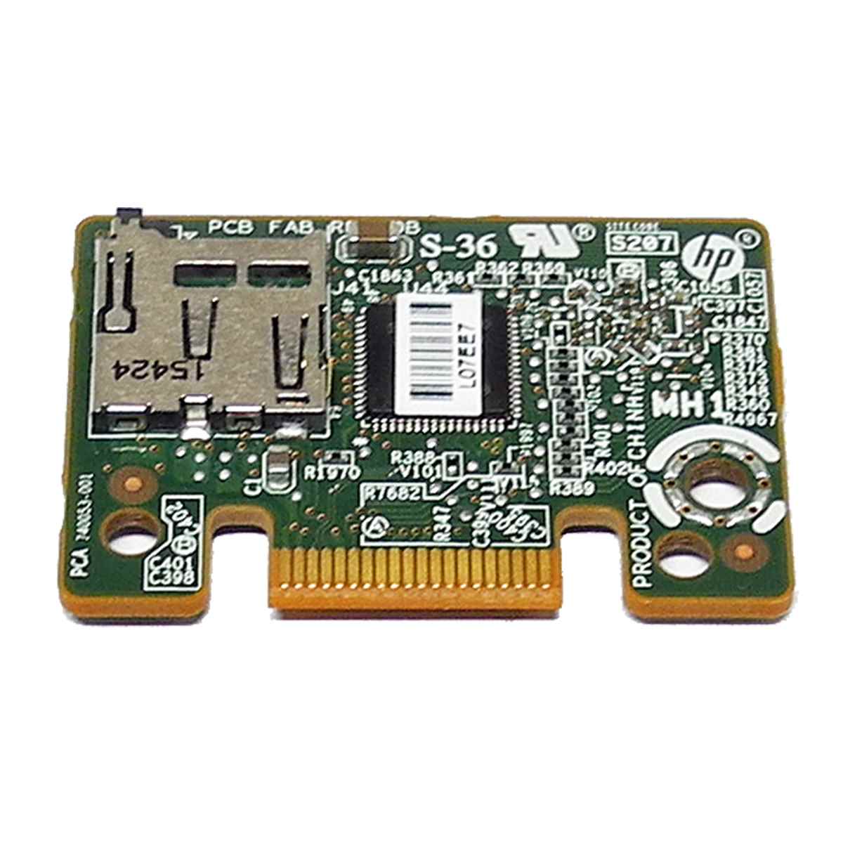 HP P08035-001 AH/SD Card Reader for ProLiant BL460c Gen9 740053-001 HP P08035-001 AH/SD Card Reader for ProLiant BL460c Gen9 740053-001