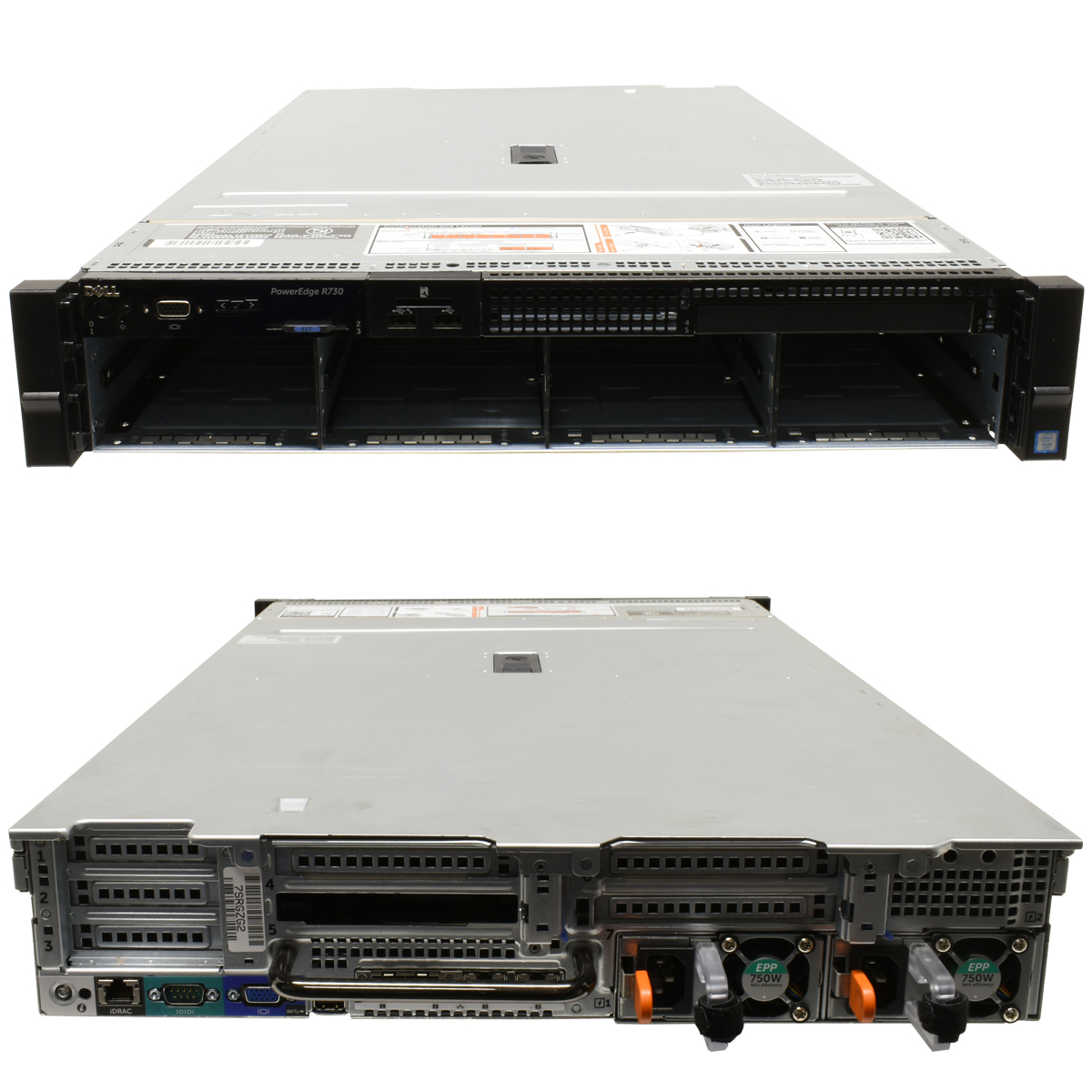 Dell PowerEdge R730 Rack Server 2U ohne CPU mit CPU Kühler ohne RAM 8Bay 3.5" Dell PowerEdge R730 Rack Server 2U ohne CPU mit CPU Kühler ohne RAM 8Bay 3.5"