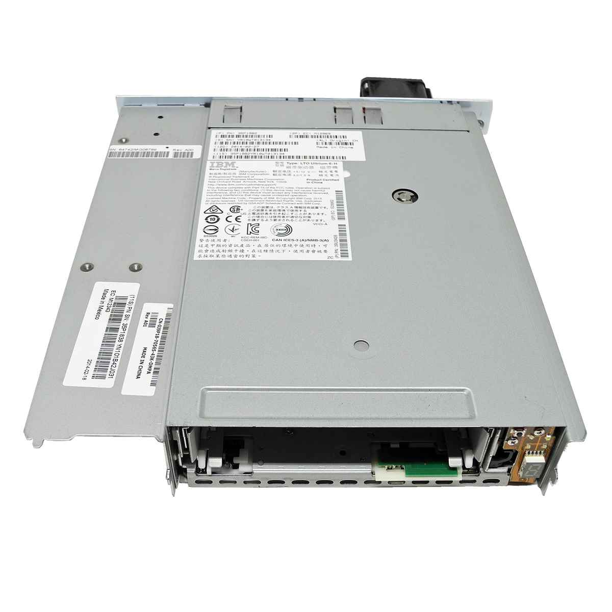 IBM 35P1982 LTO Ultrium 6-H FC Tape Drive/Bandlaufwerk für TS3200 Tape Library IBM LTO-6 Ultrium 6-H FC 2.5TB / 6.25TB Bandlaufwerk für TS3200 Tape Library