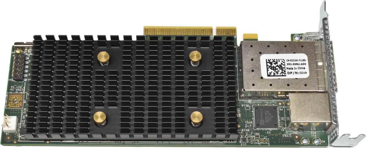 Dell Pensando DSC-25 02215H Dual-Port NIC 10/25G SFP28 1x RJ-45 PCIe 3.0 x8 LP Dell Pensando DSC-25 02215H Dual-Port NIC 10/25G SFP28 1x RJ-45 PCIe 3.0 x8 LP