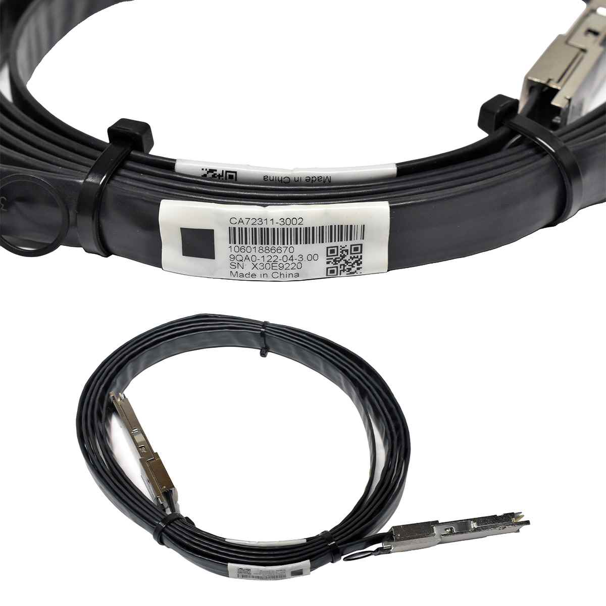 Fujitsu CA72311-3002 10601886670 40G QSFP+ - QSFP+ Data Cable CU 3m for DX8700 DX8900 Fujitsu CA72311-3002 10601886670 40G QSFP+ - QSFP+ Data Cable CU 3m for DX8700 DX8900