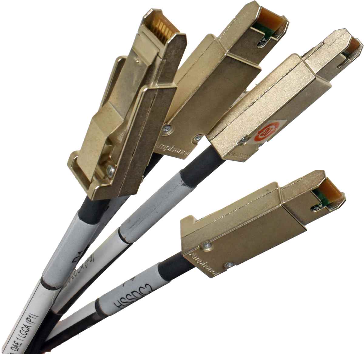 EMC Datenkabel QSFP - 4 x HSSDC2 038-003-708 2m