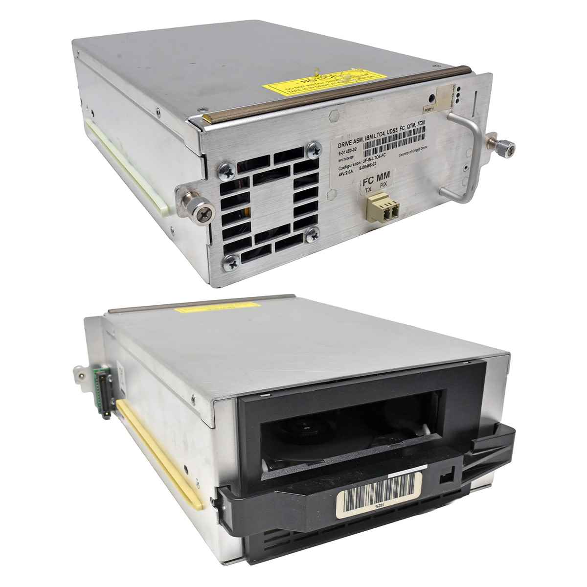 Quantum 9-01480-02 8-00486-02 DRV ASM IBM LTO-4 UDS3 FC 4G QTM 7CIII Tape Drive