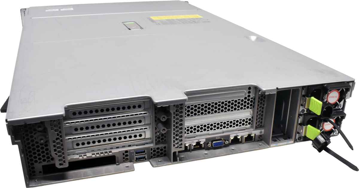 CISCO UCS C240 M5 no CPU 1x Kühler no PC4 26 x SFF Raid M5HD 2U 1x Riser