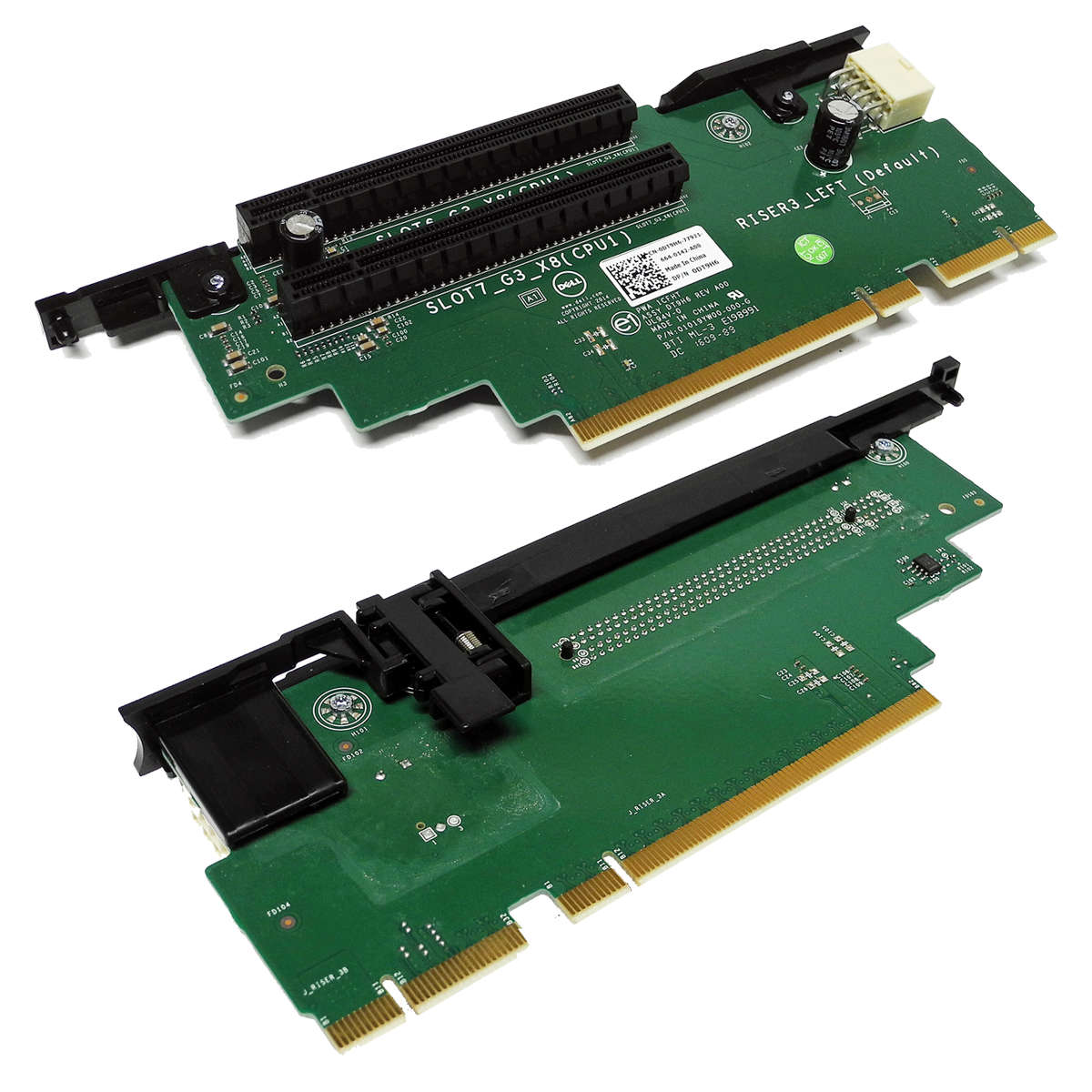 DELL 0DT9H6 Riser 3 Board PCIe x16 3.0 PCIe x4 für PowerEdge R730 R730xd Server
