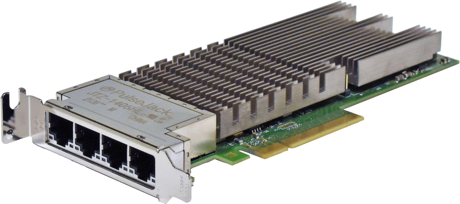 Dell 008XJ7 Intel XL710-T4 Converged Network 10Gb Quad Port RJ-45 Network Adapter Low Profile