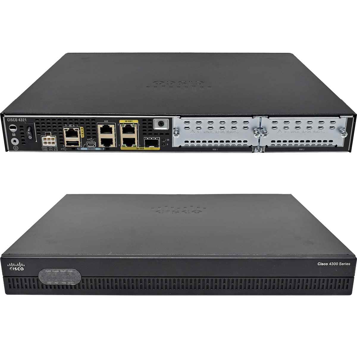 Cisco 4300 Series ISR4321/K9 GE Integrated Services Router no AC Adapter Cisco 4300 Series ISR4321/K9 GE Integrated Services Router no AC Adapter