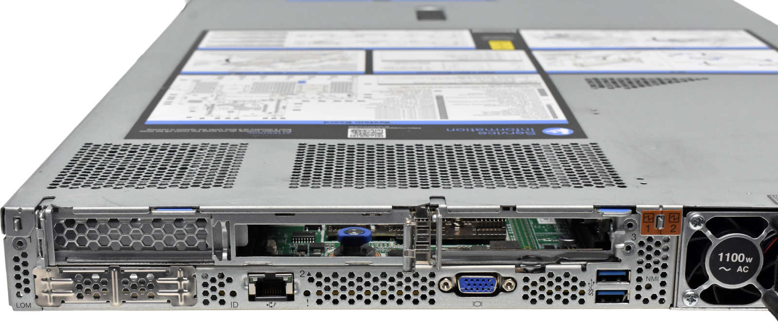 Lenovo ThinkServer SR630 no CPU no PC4 2x Heatsink RAID 930-8i 10x SFF 1U 19 Zoll