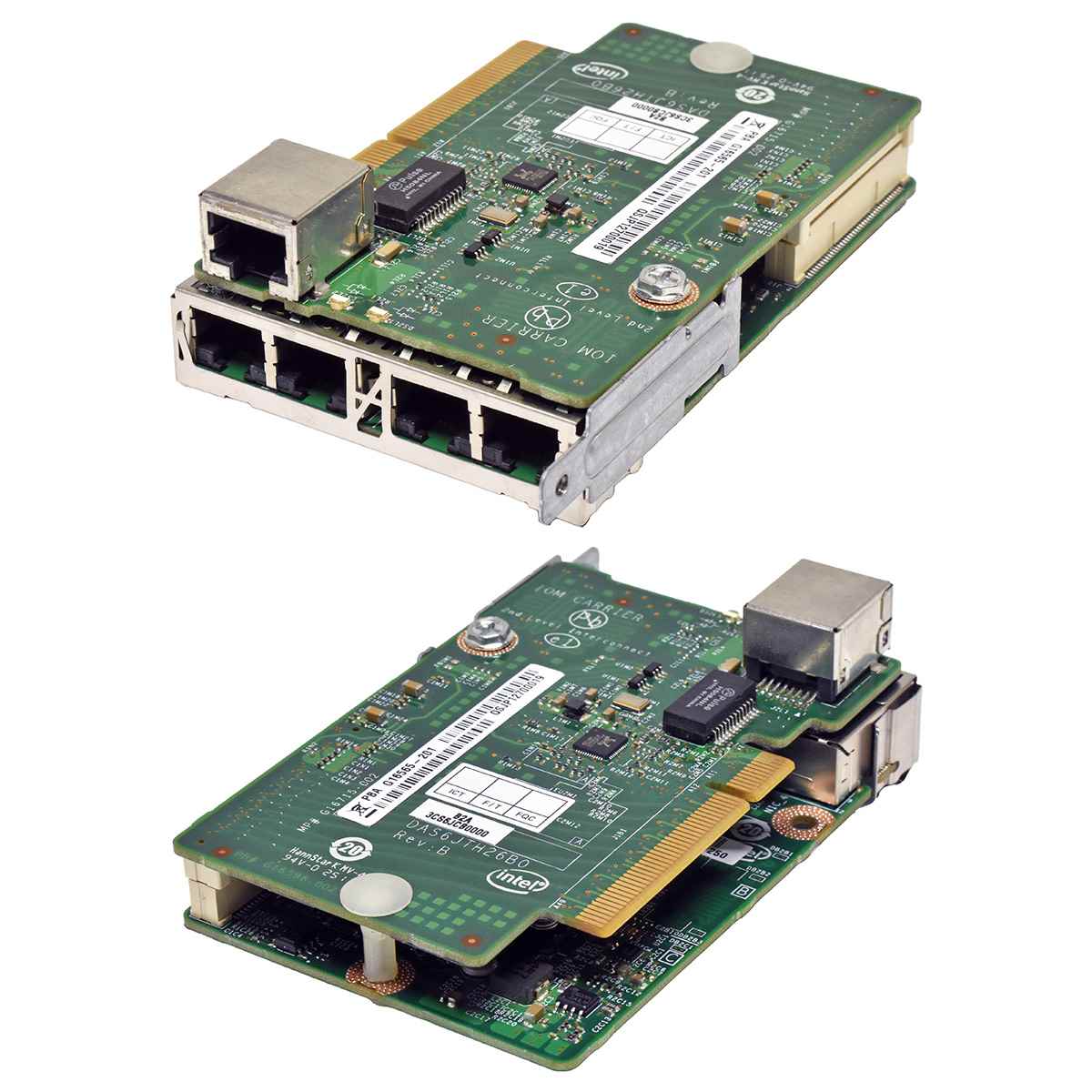 Intel G15234-250 Quad-Port RJ-45 GE NIC + Intel G16565-201 Carrier Card Single-Port RJ-45 GE Intel G15234-250 Quad-Port RJ-45 GE NIC + Intel G16565-201 Carrier Card Single-Port RJ-45 GE