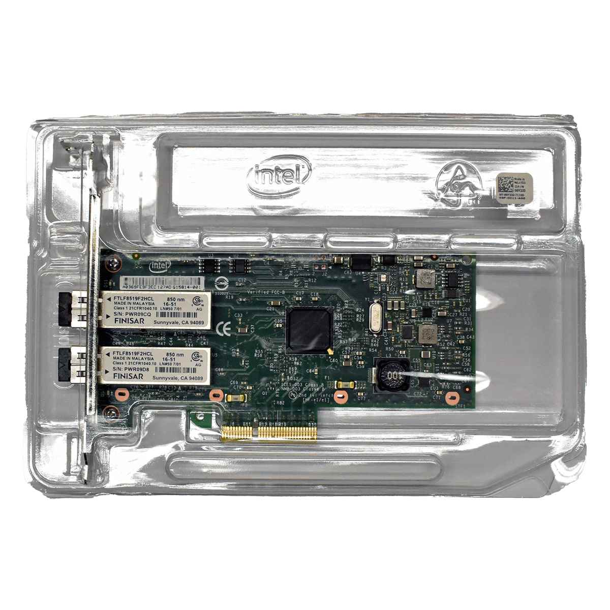 Dell / Intel I350-F2 Dual-Port LC-Duplex FC PCIe x4 Network Adapter 06Y3JD FP Dell / Intel I350-F2 Dual-Port LC-Duplex FC PCIe x4 Network Adapter 06Y3JD FP
