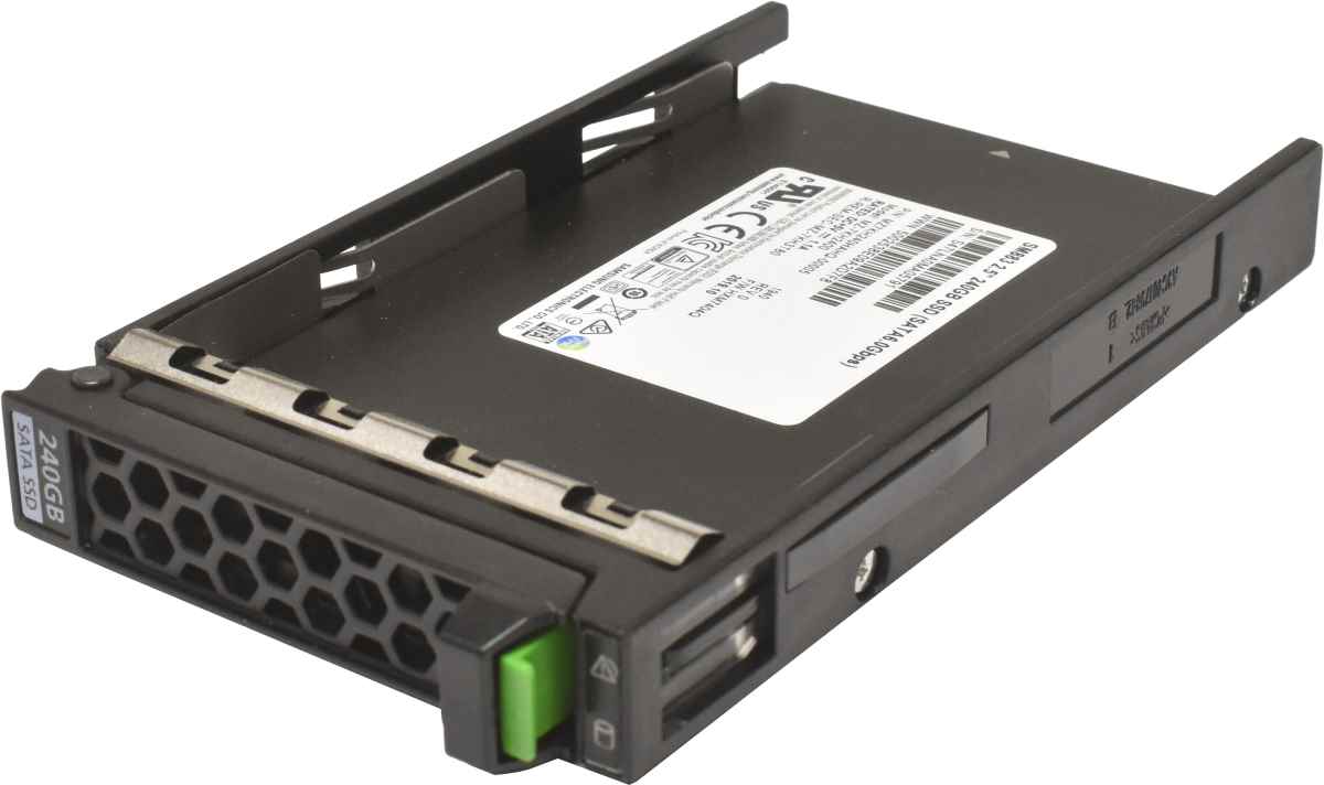 Fujitsu Samsung SM883 240GB 2.5" 6G SATA SSD MZ-7KH2400 mit Rahmen Fujitsu Samsung SM883 240GB 2.5" 6G SATA SSD MZ-7KH2400 mit Rahmen