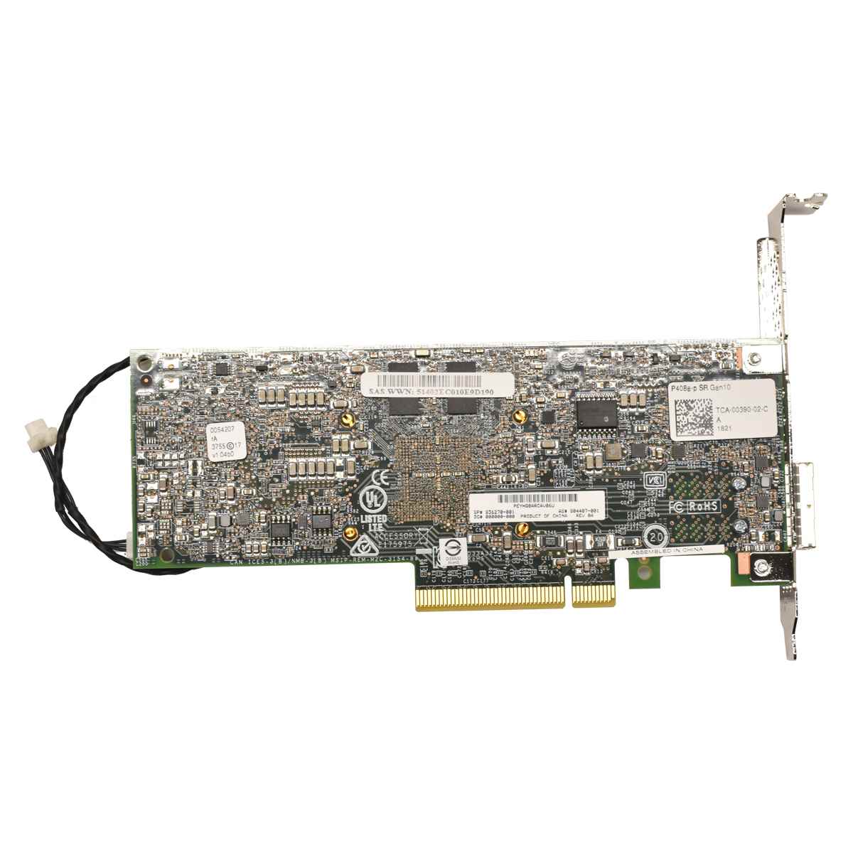HPE Smart Array P408e-p SR Gen10i SAS RAID Controller PCI-E x8 4GB Cache SP#: 836270-001 HPE Smart Array P408e-p SR Gen10i SAS RAID Controller PCI-E x8 4GB Cache SP#: 836270-001