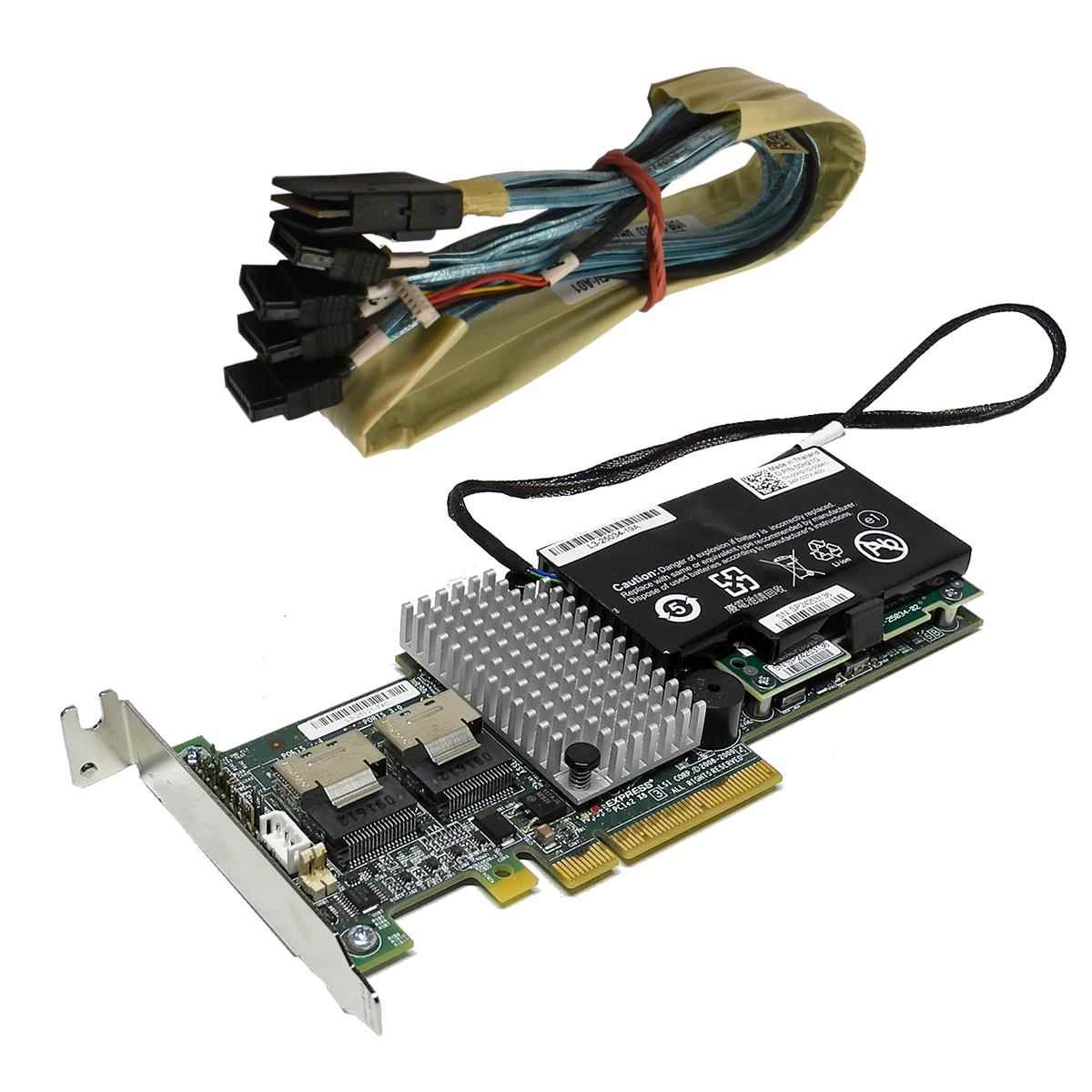 Dell LSI MR 9260-8i 8-Port 6 Gb PCIe x8 RAID Controller L3-25121-74B +BBU +Kabel 4x SATA Dell LSI MR 9260-8i 8-Port 6 Gb PCIe x8 RAID Controller L3-25121-74B +BBU +Kabel 4x SATA
