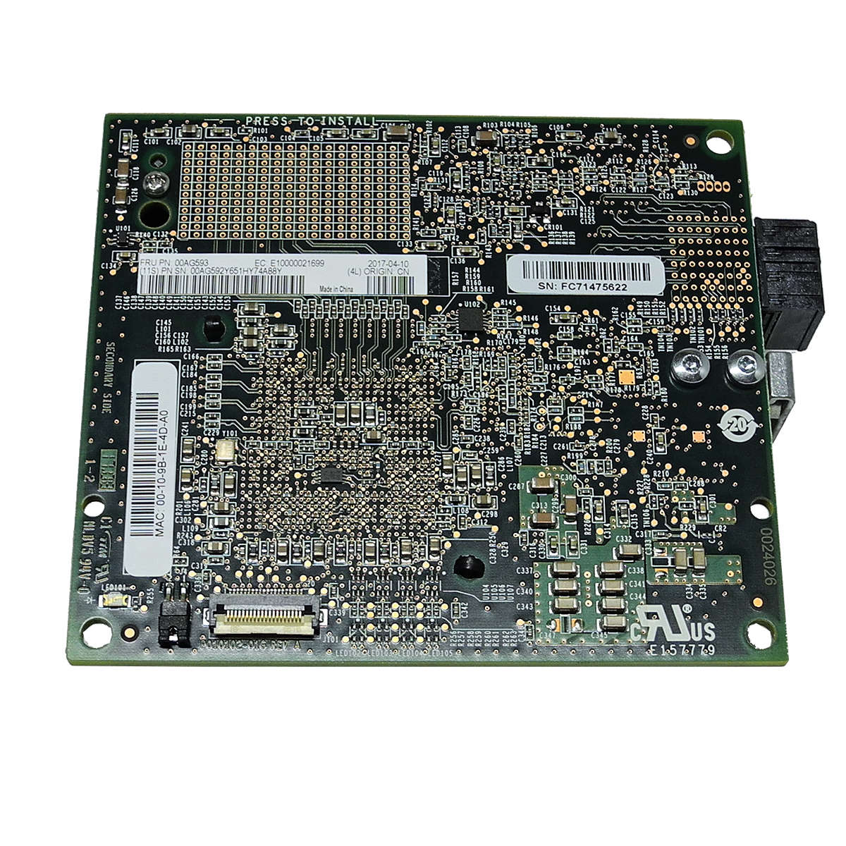 Lenovo-00AG593-Emulex-CN4054S-4-Port-10Gb-Virtual-004.jpg Lenovo 00AG593 Emulex CN4054S 4-Port 10Gb Virtual Fabric Adapter for Flex System