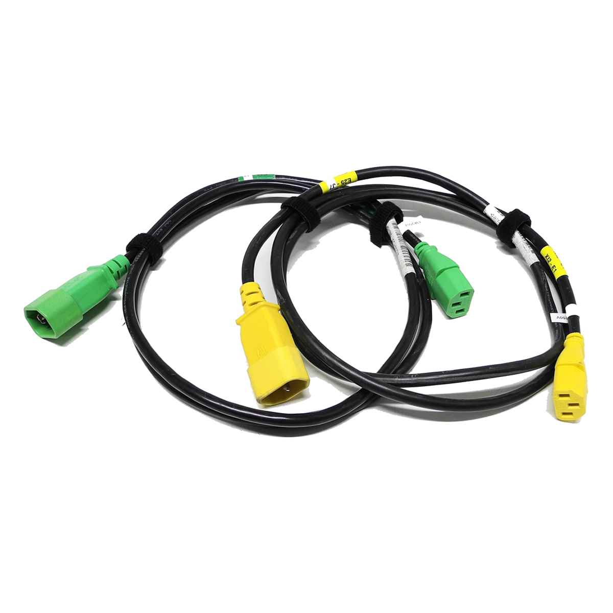 IBM 45W7924 45W7925 IEC320 C13/C14 Power Kabel 2-Set gelb/grün je1.5 m lang IBM 45W7924 45W7925 IEC320 C13/C14 Power Kabel 2-Set gelb/grün je1.5 m lang