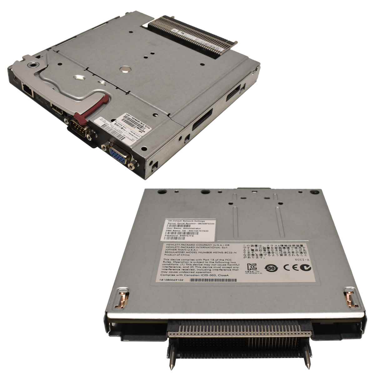 HP 459526-001 Onboard Administrator Modul mit KVM option SP# 503826-001 für C7000 HP 459526-001 Onboard Administrator Modul mit KVM option SP# 503826-001 für C7000
