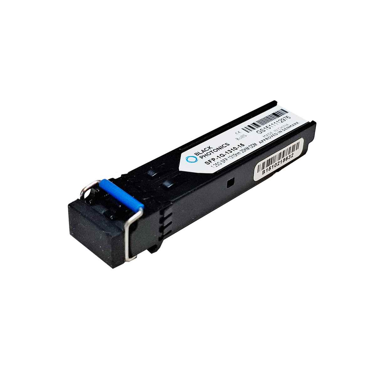 Black Photonics SFP-1G-1310-15 1.25G 1310nm 20km SMF DDM FC Transceiver Module Black Photonics SFP-1G-1310-15 1.25G 1310nm 20km SMF DDM FC Transceiver Module