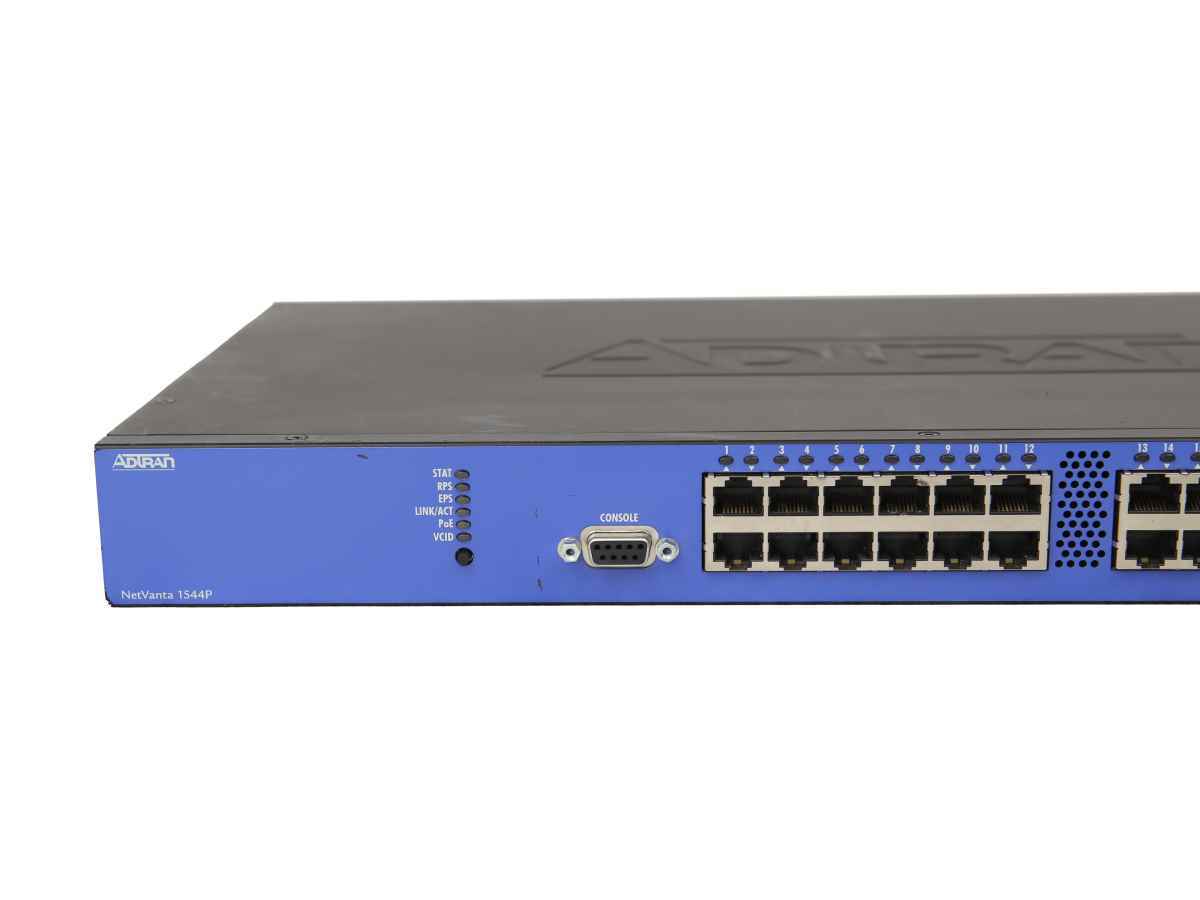 Adtran NetVanta 1544P 1702545G2 24-Port PoE+ GE Switch 4x SFP Adtran NetVanta 1544P 1702545G2 24-Port PoE+ GE Switch 4x SFP