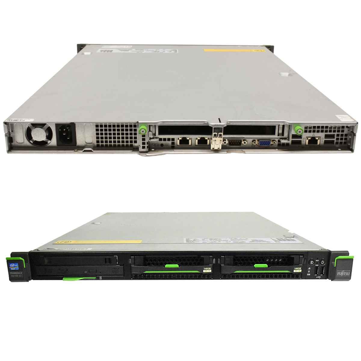 Fujitsu RX100 S7 Server 1x E3-1220 4C 3,10 GHz 8GB PC3 2Bay 3.5" 2x 500GB SATA