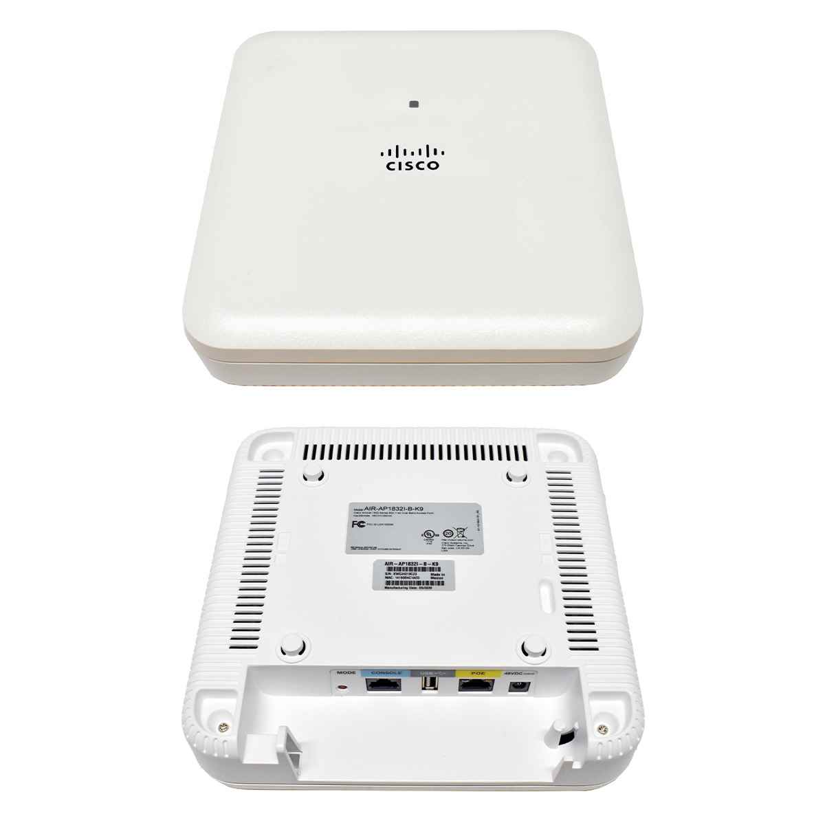 Cisco AIR-AP1832I-B-K9 802.11ac Dual Radio 2.4/5 GHz 3x3:2SS MIMO int. Ant. no PSU NEW NEU