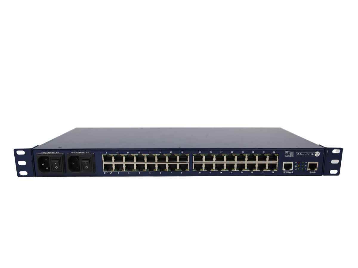 Cyclades AlterPath ACS32 32-Port RJ-45 Console Server Dual PSU