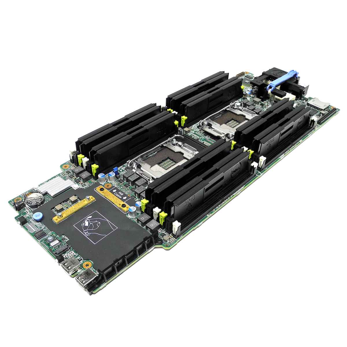 DELL PowerEdge M630 System Mainboard 2x FCLGA2011-3 24x DDR4 0R10KJ DELL PowerEdge M630 System Mainboard 2x FCLGA2011-3 24x DDR4 0R10KJ