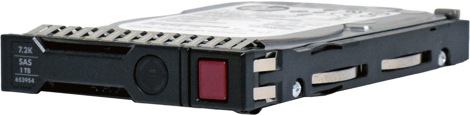 HP 653954-001 - 3.jpg HP 1TB 2.5" 7.2K 6G SAS HDD 653954-001 +Caddy