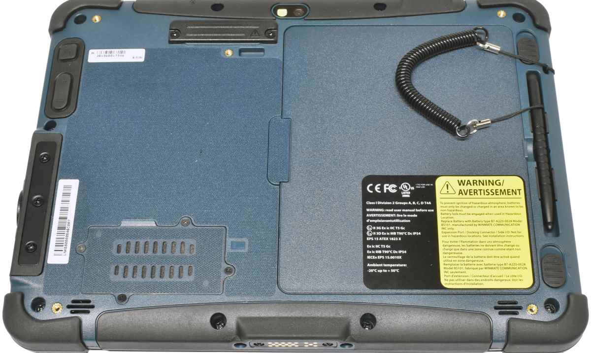 BARTEC Tablet-PC Agile X 10.1 N2930 1.83GHz CPU 8GB RAM ohne SSD WLAN BT ATEX2