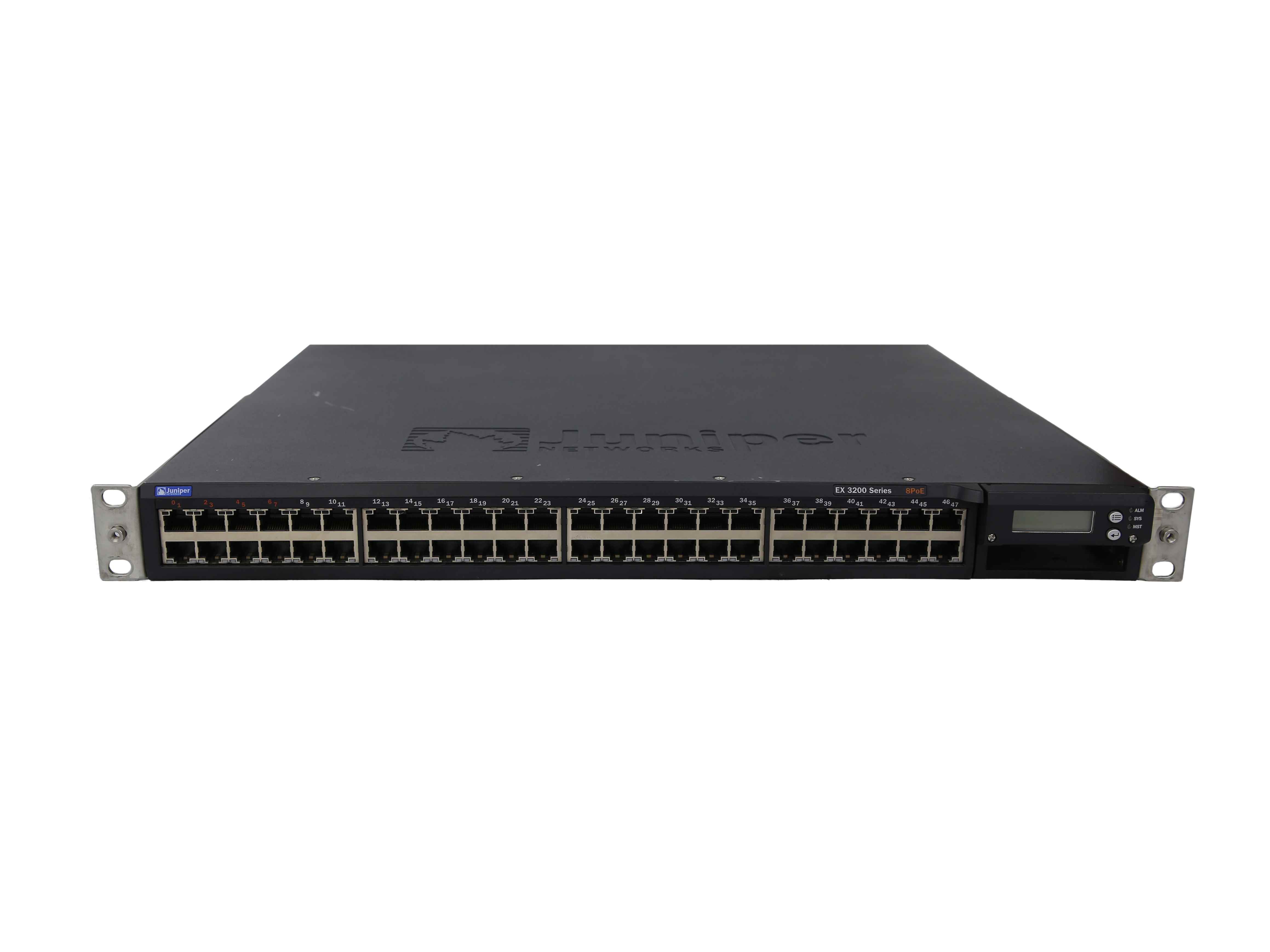 Juniper EX3200-48T 48-Port 1000Mbits (8Ports PoE) managed PoE Switch Juniper EX3200-48T 48-Port 1000Mbits (8Ports PoE) managed PoE Switch