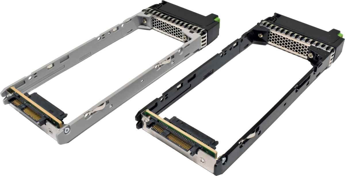 24x Fujitsu Eternus DX S3 Series 2.5" SAS HDD Caddy gray  black Rahmen CA32562-Y042