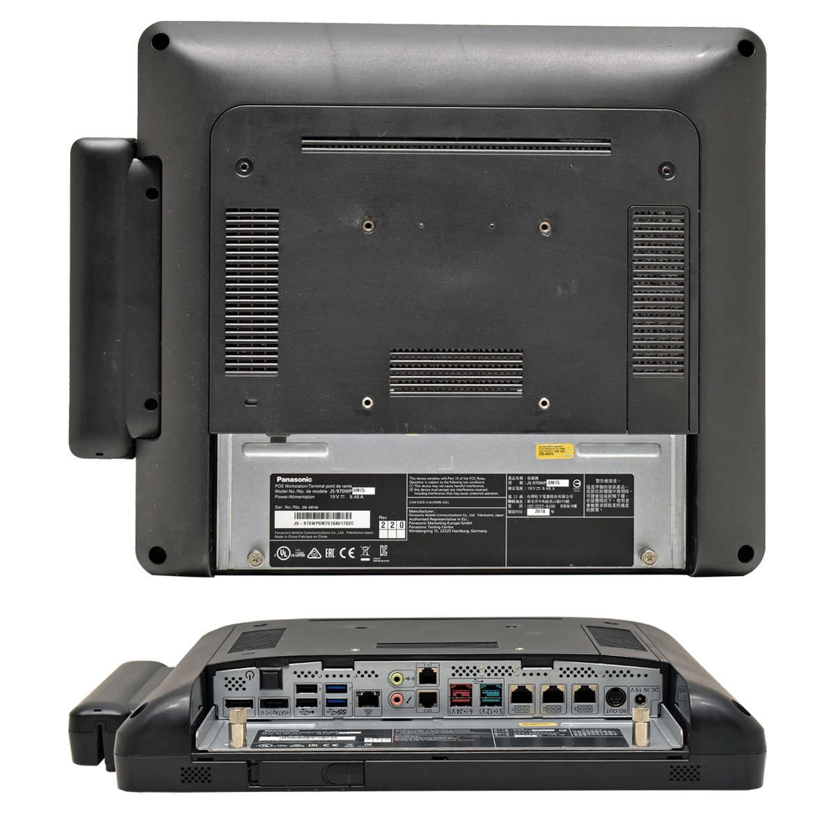 Panasonic JS-970WP POS Workstation G3320TE 2,3GHz CPU 4GB RAM 64GB SSD