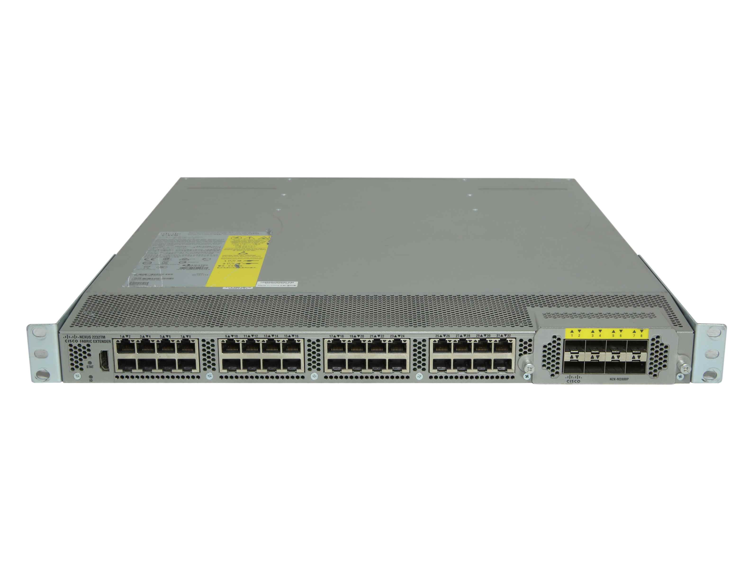 Cisco Nexus N2K-C2232TM-10GE 68-4168-04 40-Port blaue PSUs + 4 mini GBICs Cisco Nexus N2K-C2232TM-10GE 68-4168-04 40-Port blaue PSUs + 4 mini GBICs