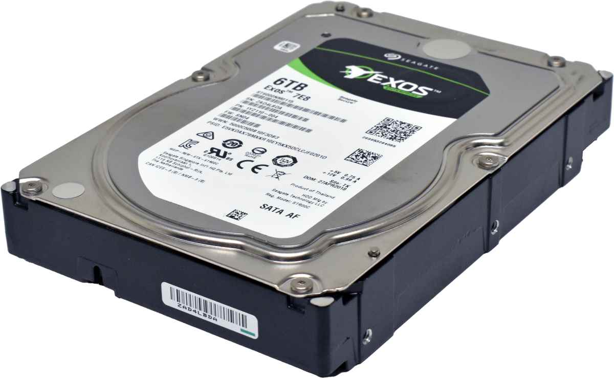 Seagate EXOS 7E8 6TB 3.5" 7.2K 6G SATA HDD ST6000NM0115 1YZ110-004