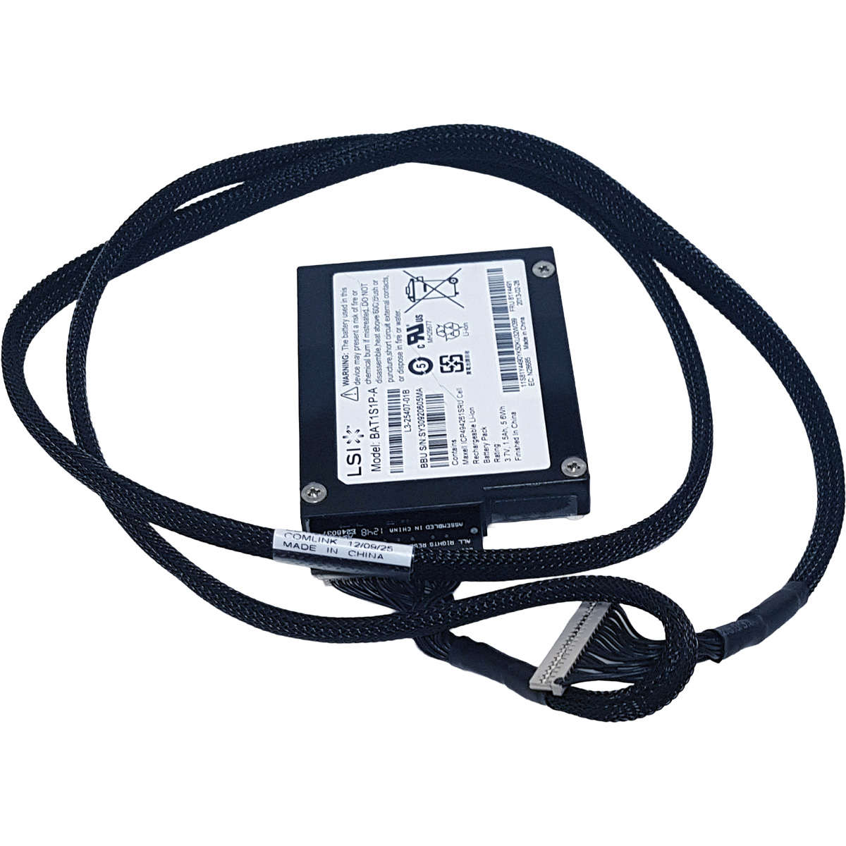 IBM-81Y4491-LSI-BAT1S1P-A-Backup-Battery-for-MegaR-003.jpg IBM 81Y4491 LSI BAT1S1P-A Backup Battery for MegaRAID 9260 / 9261 / 9280 Series