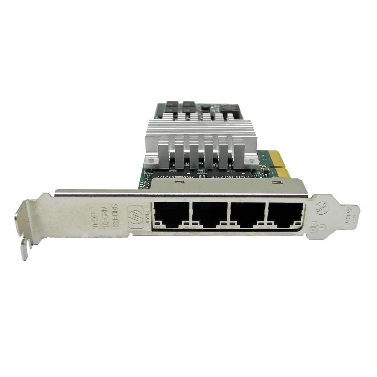 HP Intel PRO/1000 PT Quad Port FP Gigabit Ethernet Adapter NC364T 435506-002 FP HP Intel PRO/1000 PT Quad Port FP Gigabit Ethernet Adapter NC364T 435506-002 FP