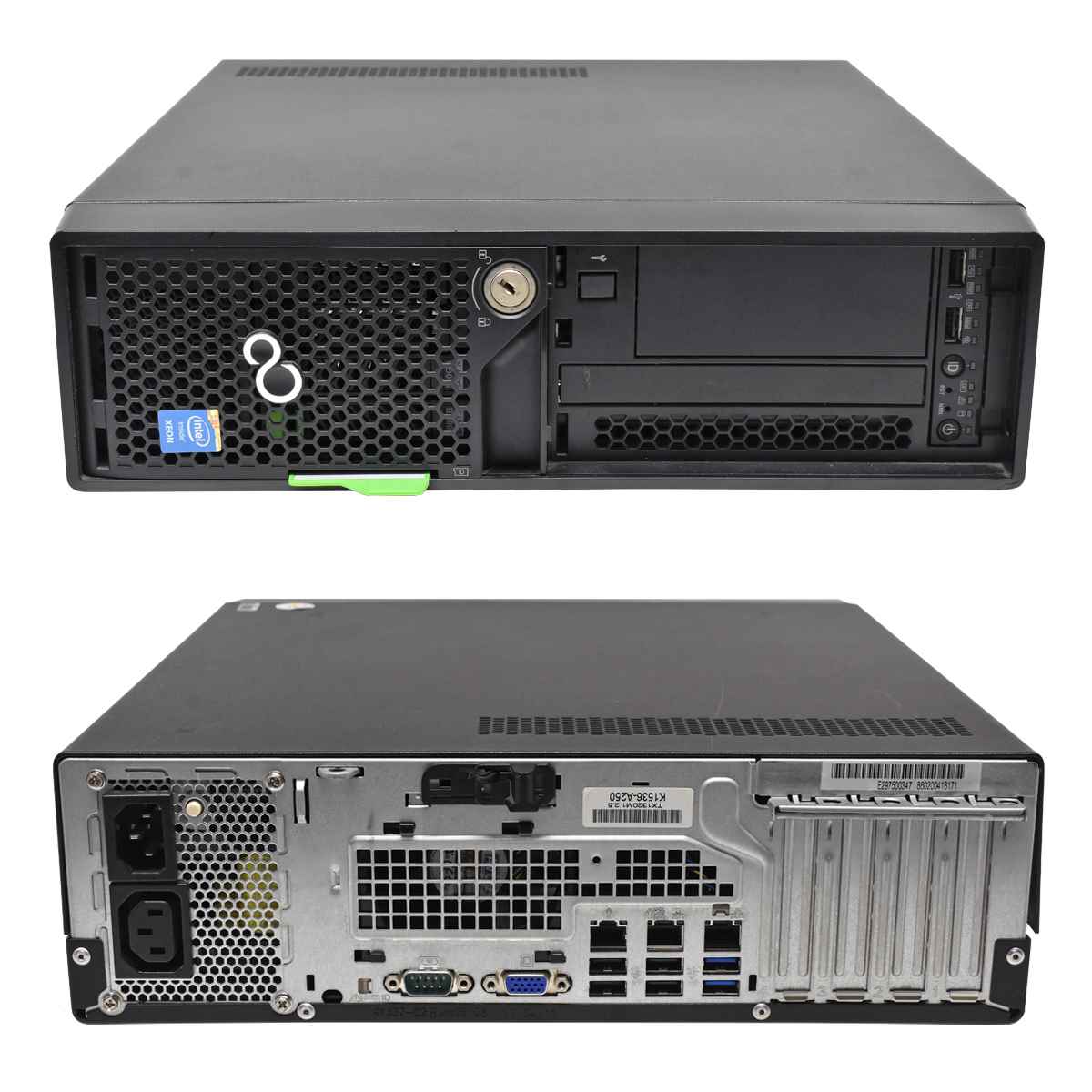 Fujitsu Primergy TX1320 M1 Server Xeon E3-1220v3 3.10 GHz 4GB RAM 4-Bay 2.5" 2x500 GB HDD fehlende Blende Fujitsu Primergy TX1320 M1 Server Xeon E3-1220v3 3.10 GHz 4GB RAM 4-Bay 2.5" 2x500 GB HDD fehlende Blende