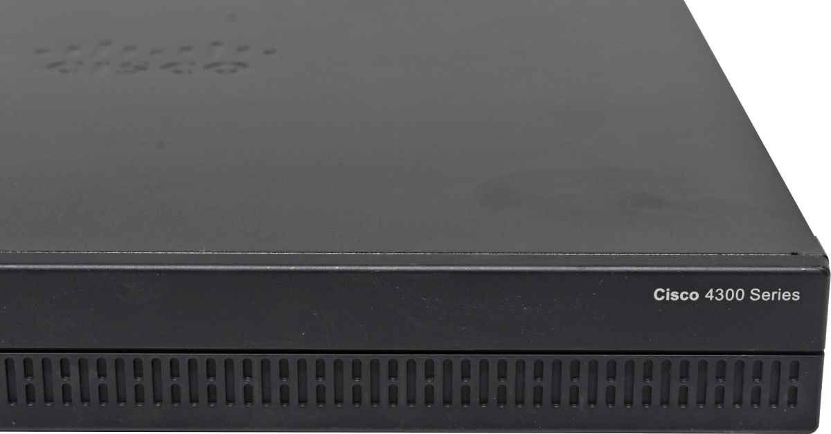 Cisco 4300 Series ISR4321/K9 GE Integrated Services Router no AC Adapter