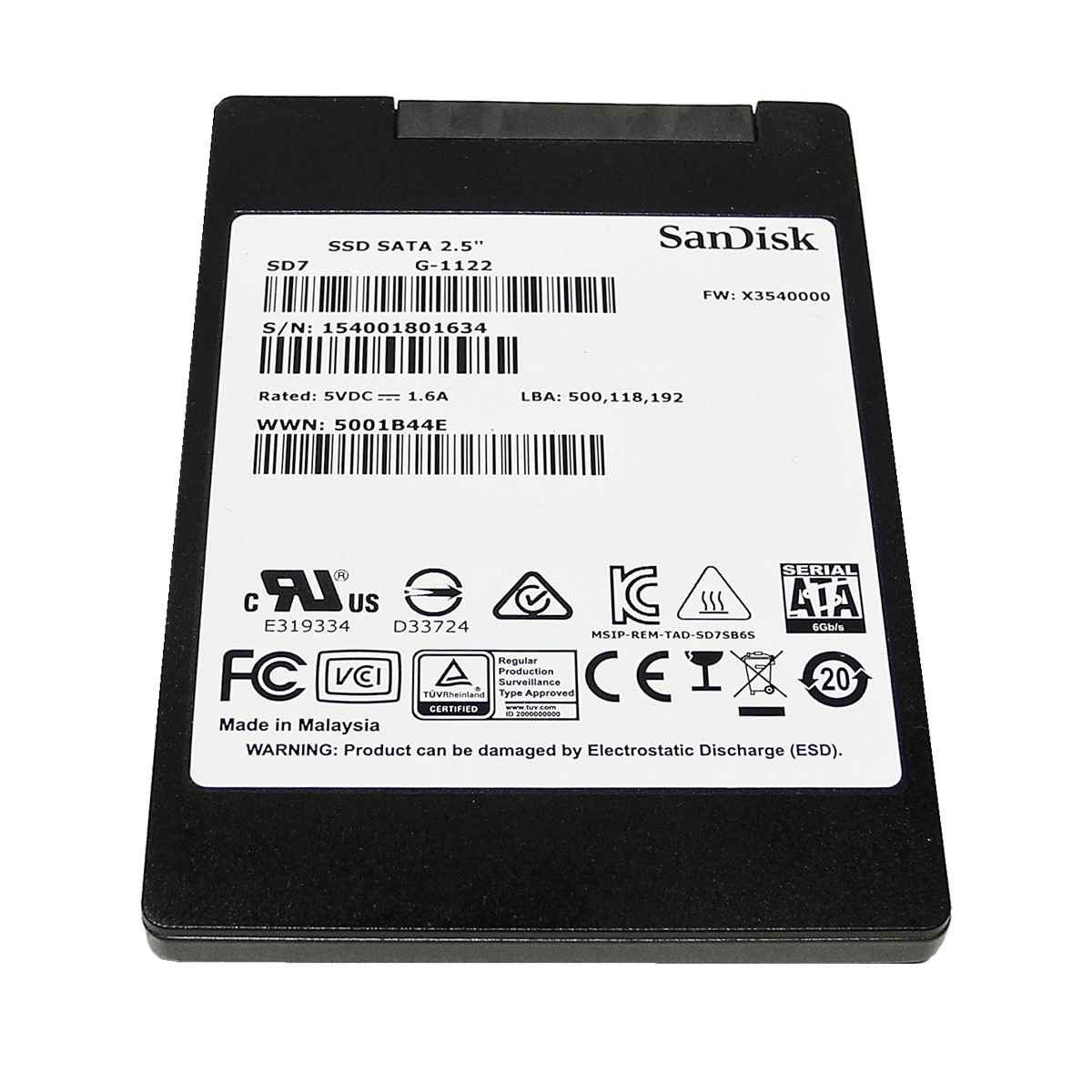 SanDisk SSD X300s 128GB 2.5 Zoll SATA III Solid State Drive SD7UB3Q-128G-1122 SanDisk SSD X300s 128GB 2.5 Zoll SATA III Solid State Drive SD7UB3Q-128G-1122