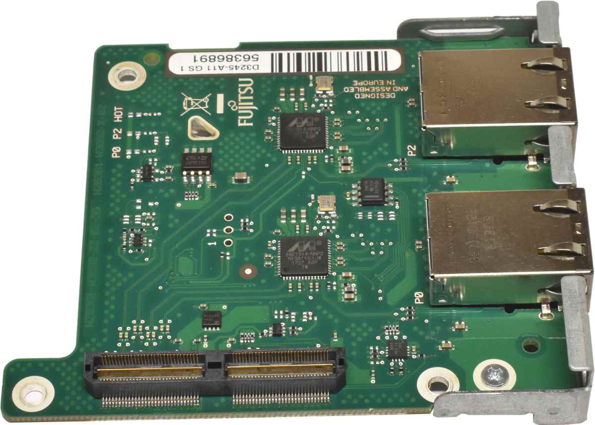 Fujitsu D3245-A11 Dual-Port 1GbE Network Adapter Fujitsu D3245-A11 Dual-Port 1GbE Network Adapter