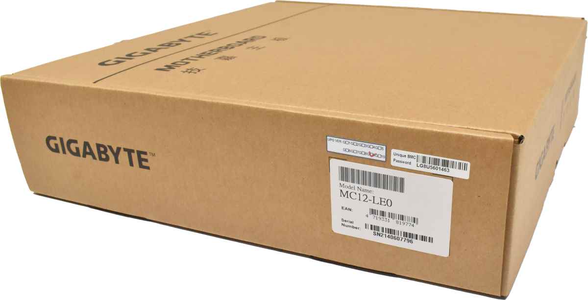 Gigabyte Mainboard MC12-LE0 Re1.0 AMD B550 AM4 Ryzen 5000 4000 3000 Server Board NEU / NEW