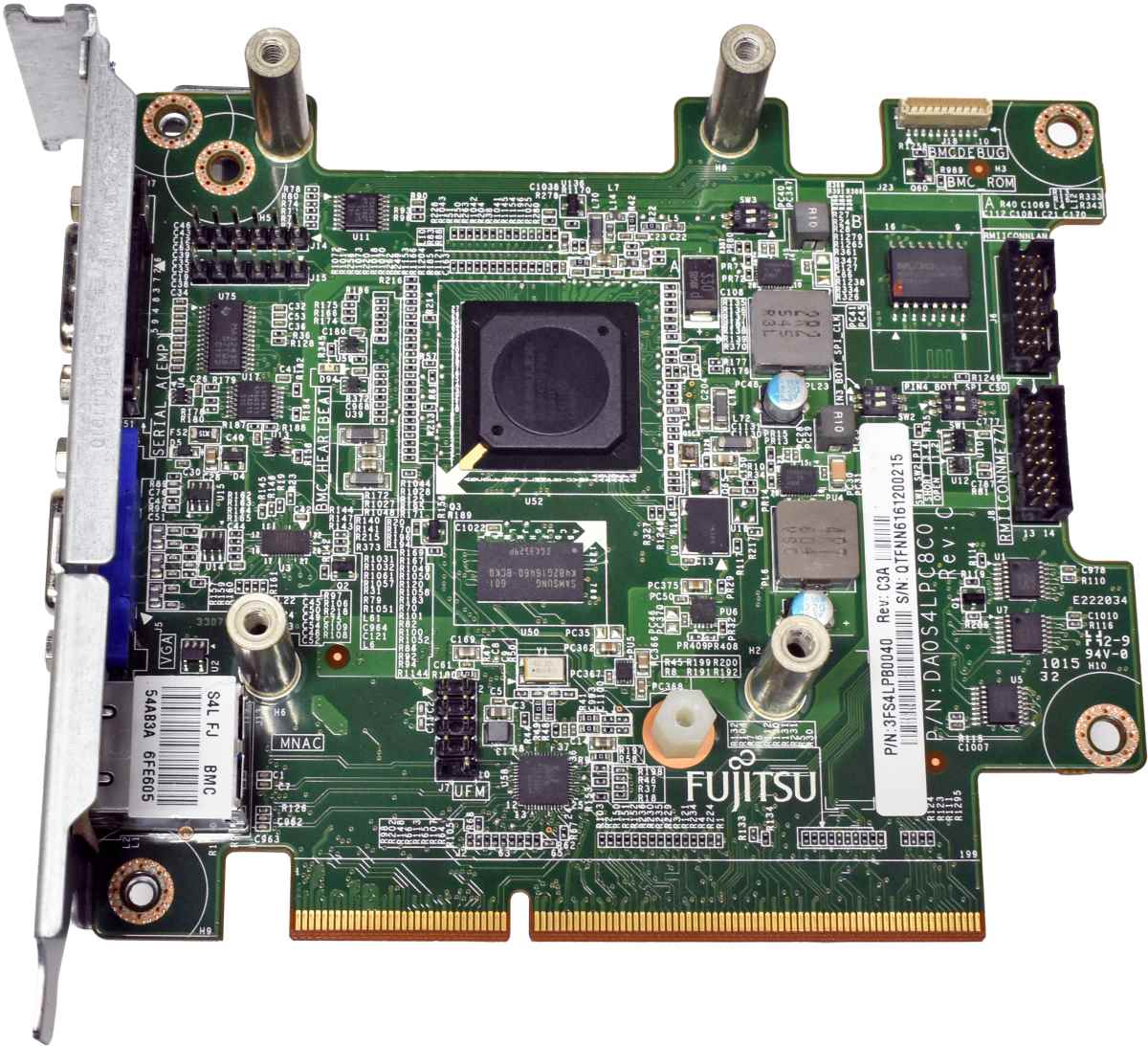 Fujitsu A3C40184512 3FS4LPB0040 DA0S4LPC8C0 BMC Controller Assembly für Primergy RX 4770 M2 Fujitsu A3C40184512 3FS4LPB0040 DA0S4LPC8C0 BMC Controller Assembly für Primergy RX 4770 M2